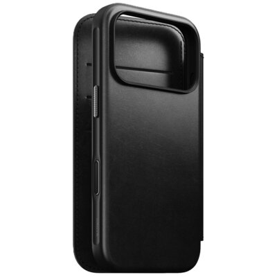 Etui NOMAD Modern Leather Folio Horween do Apple iPhone 17 Pro Czarny