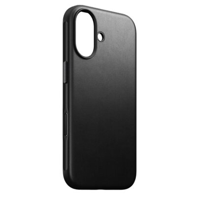Etui NOMAD Modern Leather do Apple iPhone 17 Czarny