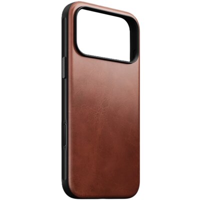 Etui NOMAD Modern Leather Horween do Apple iPhone 17 Pro Max Brązowy