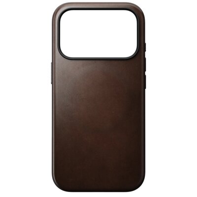 Etui NOMAD Modern Leather Horween MagSafe do Apple iPhone 17 Pro Brązowy