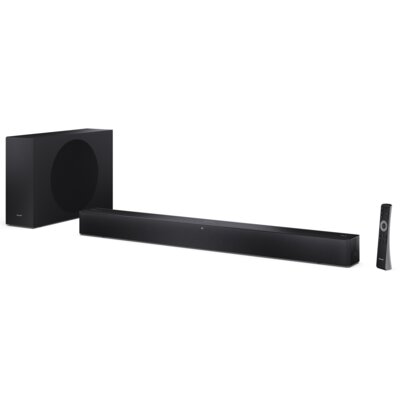 Soundbar SHARP HT-SBW312 Czarny 2.1-kanałowy, Bezprzewodowy Subwoofer, HDMI eARC, Dolby Atmos, Bluetooth, Korektor EQ