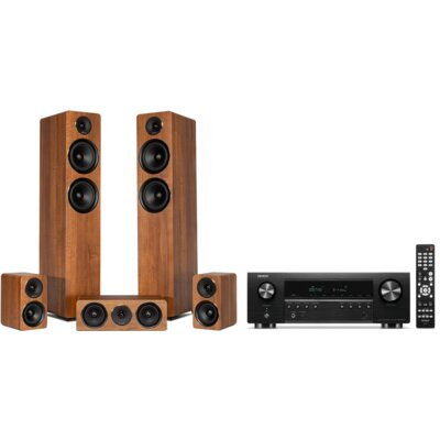 Zestaw kina domowego DENON AVR-S670H + WILSON Scenix 5.0 Orzech