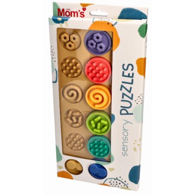 Klocki sensoryczne MOM'S CARE Kółeczka XL