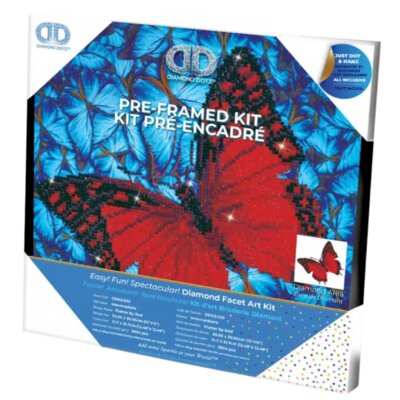 Zestaw kreatywny DIAMOND DOTZ Adults Flutter By Red DDK5.020