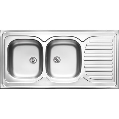 Zlewozmywak DEANTE Tango ZE6 0210 + Osprzęt Nakładany Satyna