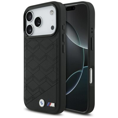 Etui BMW M Shape Logo MagSafe do Apple iPhone 17 Pro Czarny