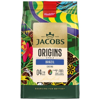 Kawa ziarnista JACOBS Origins Single Brazil 200g