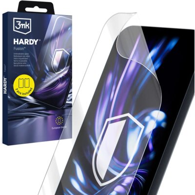 Szkło hybrydowe 3MK Hardy Fusion do Apple iPhone 13 (2 szt.)