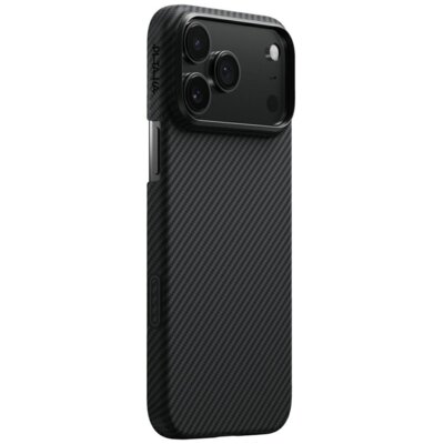 Etui PITAKA Ultra-Slim MagSafe do Apple iPhone 17 Pro Max Czarno-szary