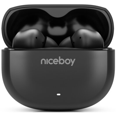 Słuchawki dokanałowe NICEBOY Pins 4 ANC Czarny