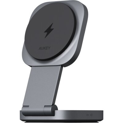 Ładowarka indukcyjna AUKEY LC-MC211 MagSafe 15W Szary