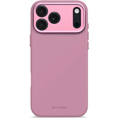 Etui DECODED Antimicrobial Silicone MagSafe do Apple iPhone 17 Pro Max Różowy