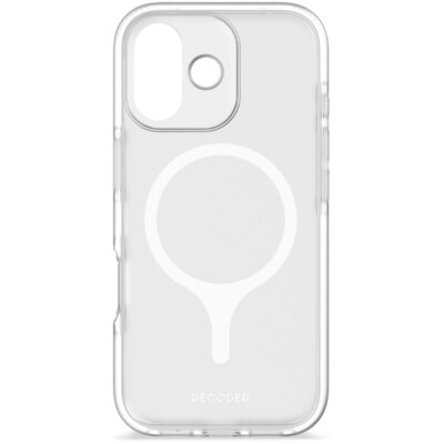 Etui DECODED DropTec MagSafe do Apple iPhone 17 Biały transparentny