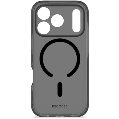 Etui DECODED DropTec MagSafe do Apple iPhone 17 Pro Czarny transparentny