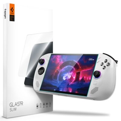 Szkło hartowane SPIGEN Glas.tR Slim do Lenovo Legion GO S Czarny (2 szt.)