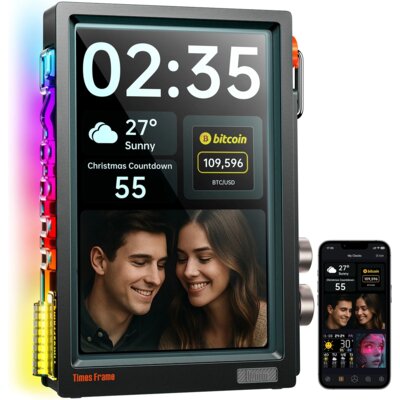 Wyświetlacz DIVOOM Times Frame Czarny