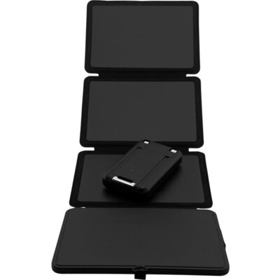 Powerbank POWERNEED ES10000-4 10000 mAh 22.5W Czarny z odłączanym panelem słonecznym