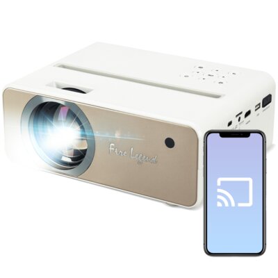 Projektor AOPEN QF12 powered by ACER Full HD (1920 x 1080), 5000 ANSI lumen, Wi-Fi, Bluetooth