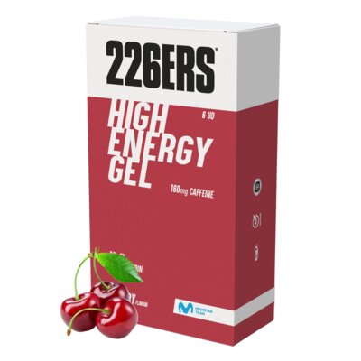 Żel energetyczny 226ERS High Energy Wiśnia z kofeiną (6 x 76 g)