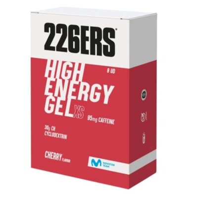 Żel energetyczny 226ERS XS High Energy Wiśniowy (8 x 45 g)