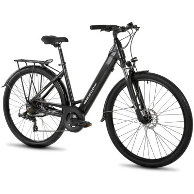 Rower elektryczny PROECO Wave AN 1.0 M19 28 cali Grafitowy