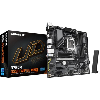 Płyta główna GIGABYTE B760M DS3H WiFi6E Gen5