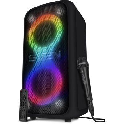 Power audio SVEN PS-1000 Mikrofon Karaoke Czarny