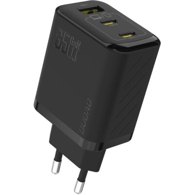 Ładowarka sieciowa DUDAO A29 65W GaN 2x USB-C / USB-A Czarny