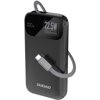 Powerbank DUDAO K31 10000 mAh 22.5W Czarny