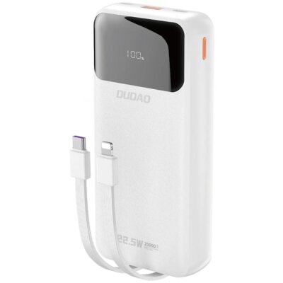 Powerbank DUDAO K15Pro 20000 mAh 22.5W Biały