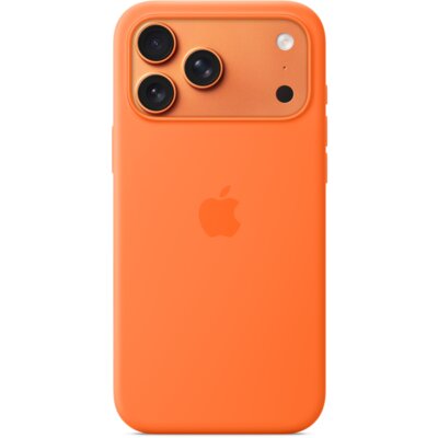Etui APPLE Silicone Case MagSafe do iPhone 17 Pro Max Pomarańczowy
