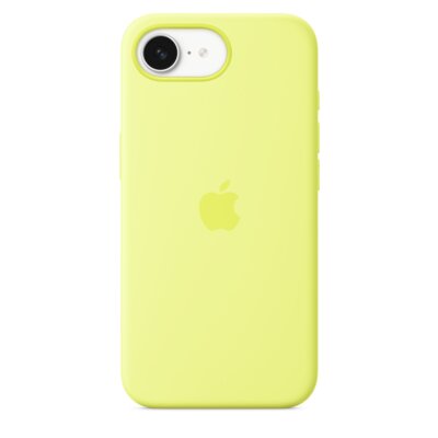 Etui APPLE Silicone Case do iPhone 16e Neonowy Żółty