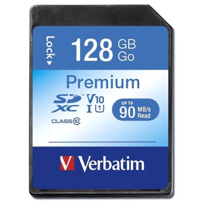 Karta pamięci VERBATIM Premium U1 SDXC 128GB