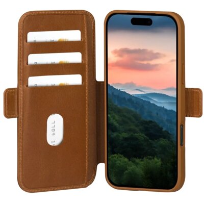 Etui DBRAMANTE1928 Copenhagen do Apple iPhone 17 Pro Brązowy