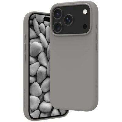 Etui DBRAMANTE1928 Roskilde MagSafe Icon do Apple iPhone 17 Pro Szary