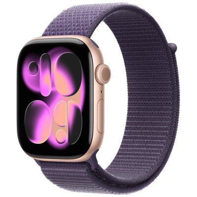 Pasek do Apple Watch do koperty 44/45/46/49mm S/M Mleczny fiolet