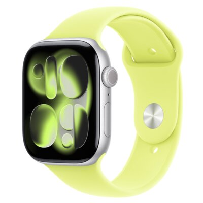 Pasek do Apple Watch do koperty 44/45/46/49mm S/M Neonowy żółty