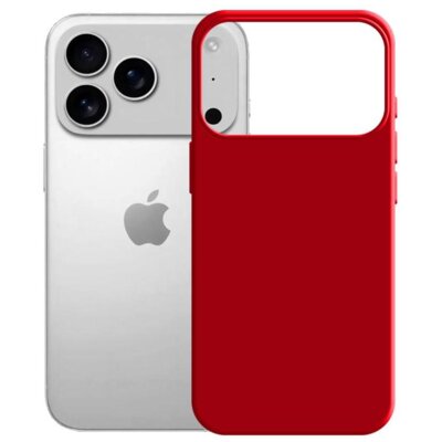 Etui 3MK Silicone GuardX do Apple iPhone 17 Pro Max Czerwony