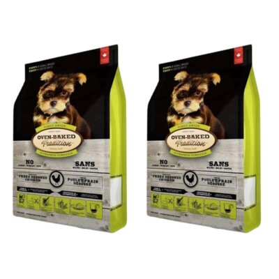 Karma dla psa OBT Dog Food Puppy Small Breed Kurczak 2 x 2.27 kg