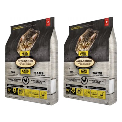 Karma dla kota OBT Cat Food Grain Free Kurczak 2 x 2.27 kg