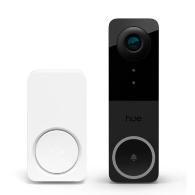 Wideodzwonek PHILIPS HUE 929003816503 Bezprzewodowy Wi-Fi Biało-czarny