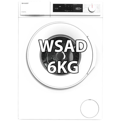 Pralka SHARP ES-NFA6101WC-PL 6kg 1000 obr