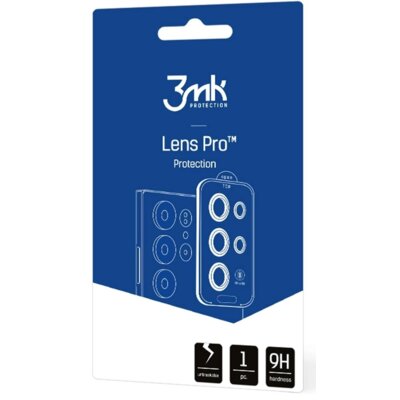 Szkło hartowane na obiektyw 3MK Lens Protection Pro do Samsung Galaxy S25 FE