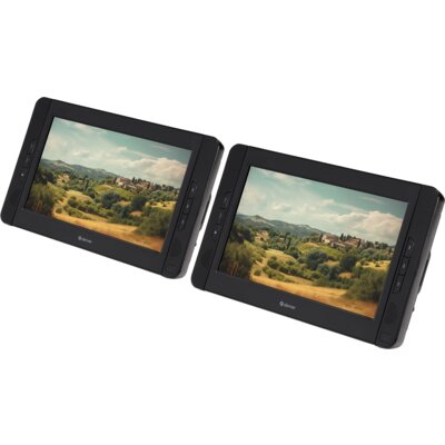 Przenośny odtwarzacz DVD DENVER MTW-1098 (dwa ekrany) Czarny