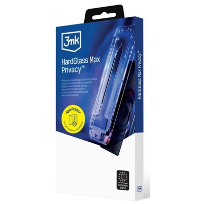 Szkło prywatyzujące 3MK Hardglass Max Privacy do Apple iPhone 15/16