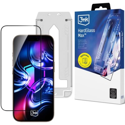 Szkło hartowane 3MK Hardglass Max do Apple iPhone 17 Pro Max