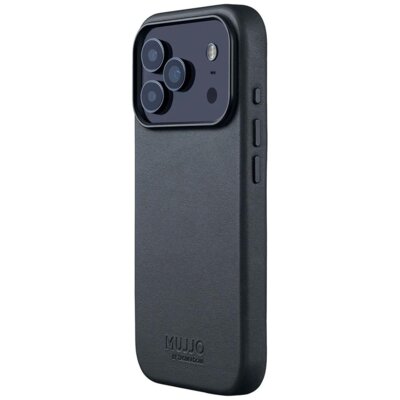 Etui MUJJO Leather MagSafe do Apple iPhone 17 Pro MagSafe Ciemnoszary