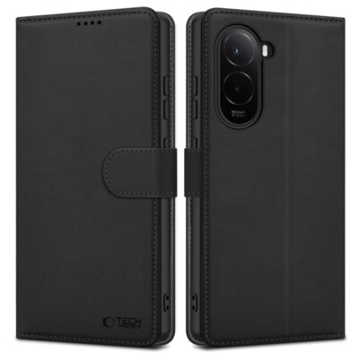 Etui TECH-PROTECT Wallet do Xiaomi Poco M7 Czarny