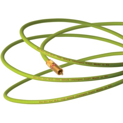 Kabel RCA - RCA VAN DEN HUL The Wave 2 m Zielony
