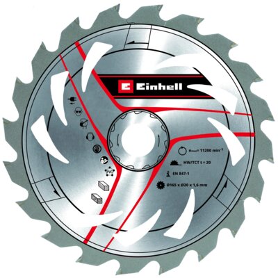 Tarcza do cięcia EINHELL 49584759 165 mm